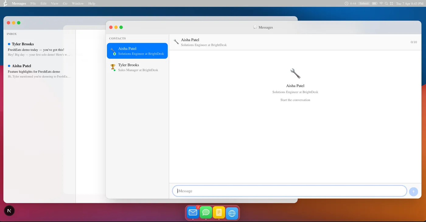 AI simulation workspace